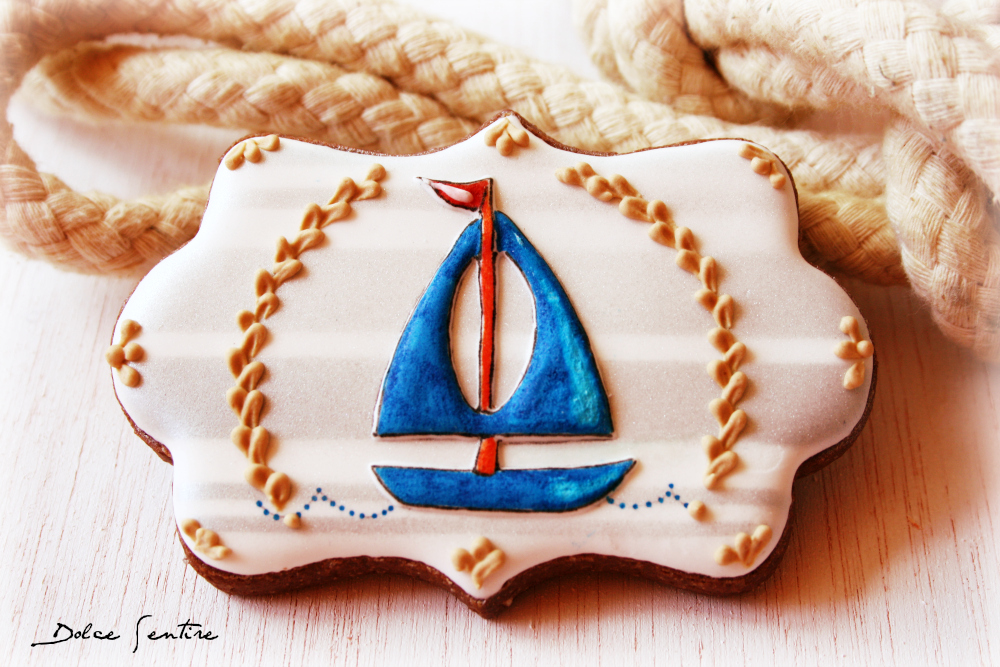 Cómo hacer conchitas o caracoles en fondant: Galletas estilo marinero o Navy {Vídeo Tutorial}