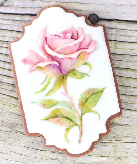 dimensional_rose_cookie
