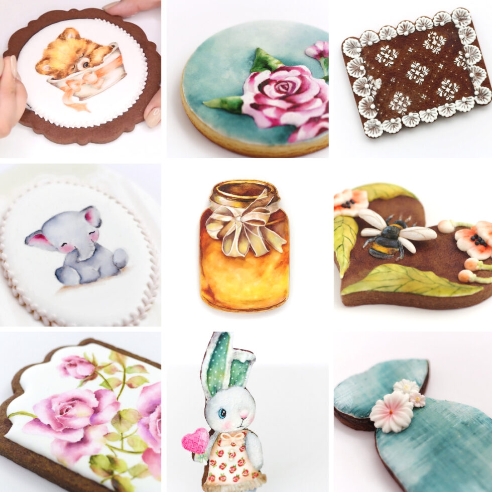 3+1…¡COOKIES!: Pack 4 cursos Decoración de Galletas