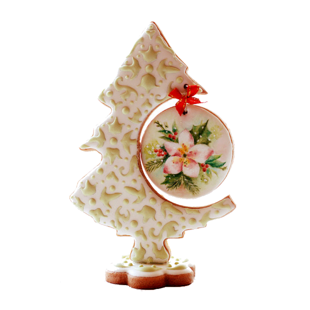 ARBOLITO DE NAVIDAD: Mini Clase – Galleta 3D