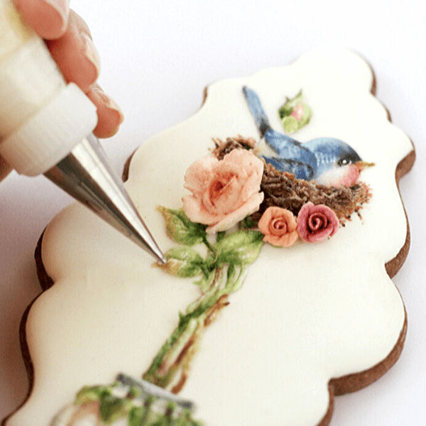 LA PRIMAVERA: Mini Clase – Volúmenes y Rosas de Glasa