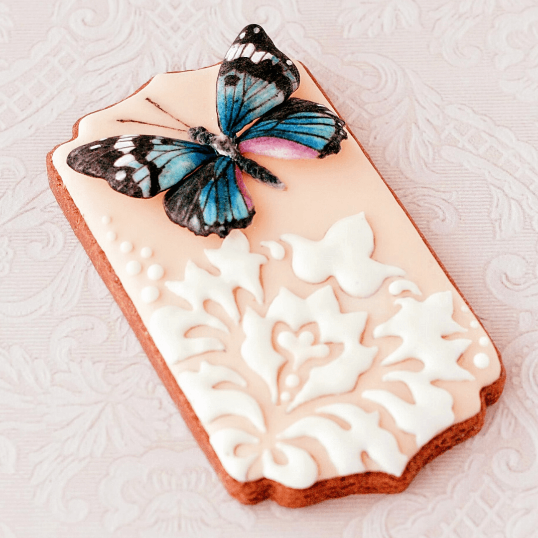 BLUE BUTTERFLY: Mini Clase – Transfers de Glasa Real