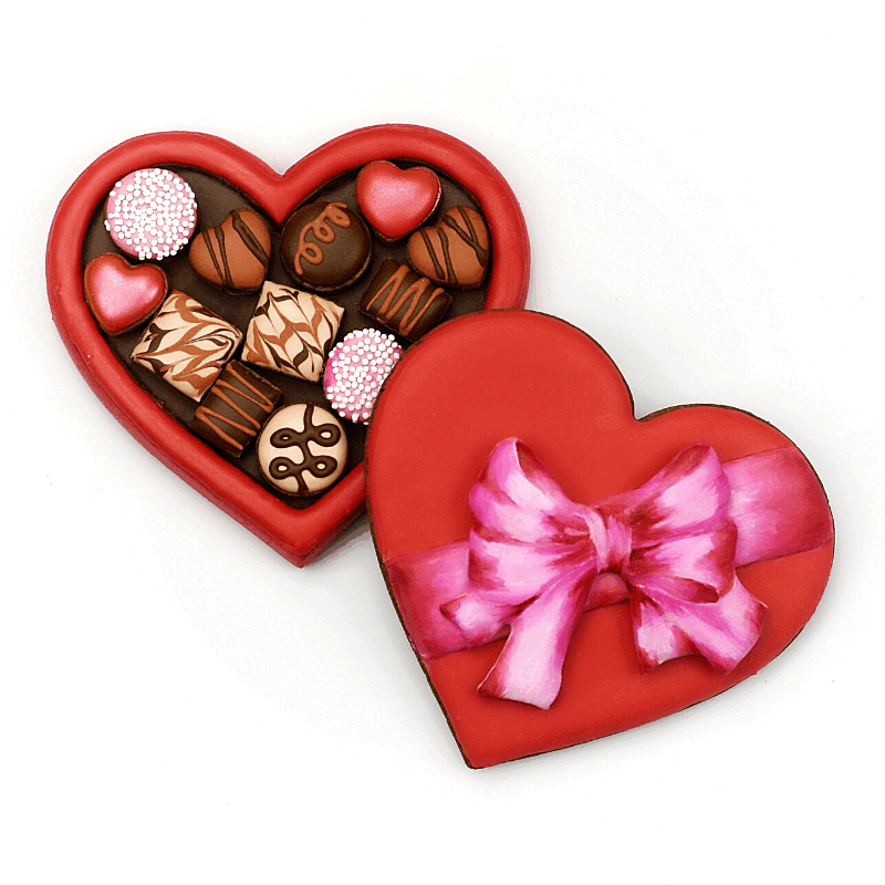 BOMBON BOX COOKIE: Mini Clase – Galleta 3D San Valentín
