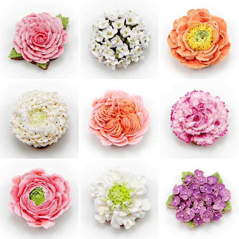 FLORALS: Curso Galletas de Flores en Glasa Real