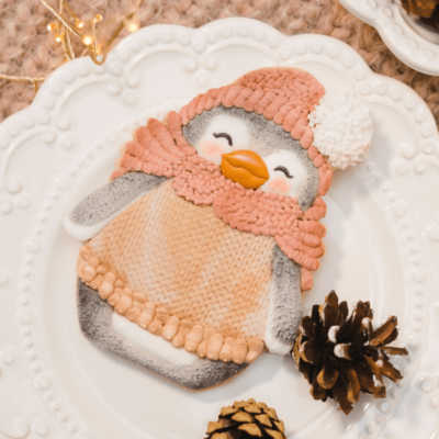 PINGÜI: Mini Clase – Galleta Texturas de Glasa
